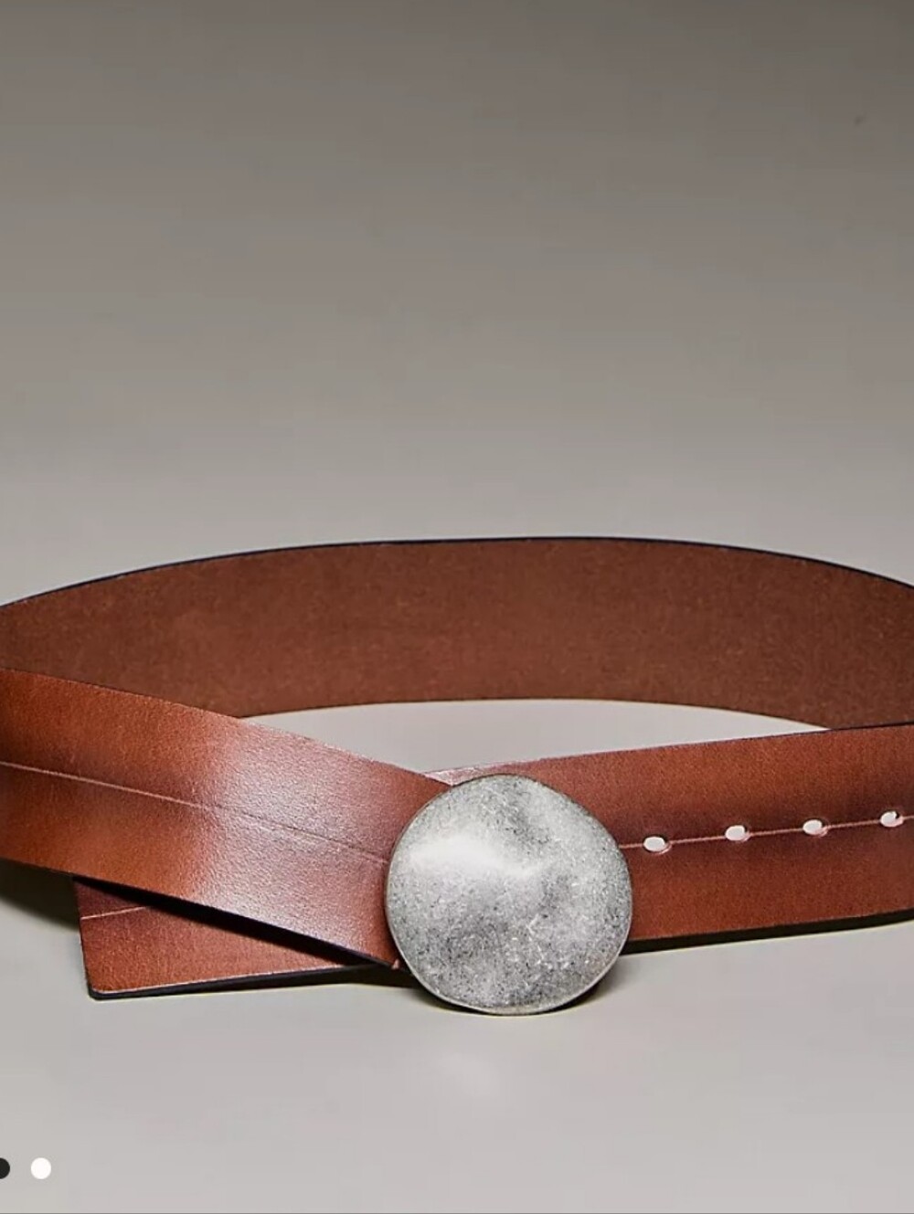 Free People We The Free Norfolk Leather Hip Belt
